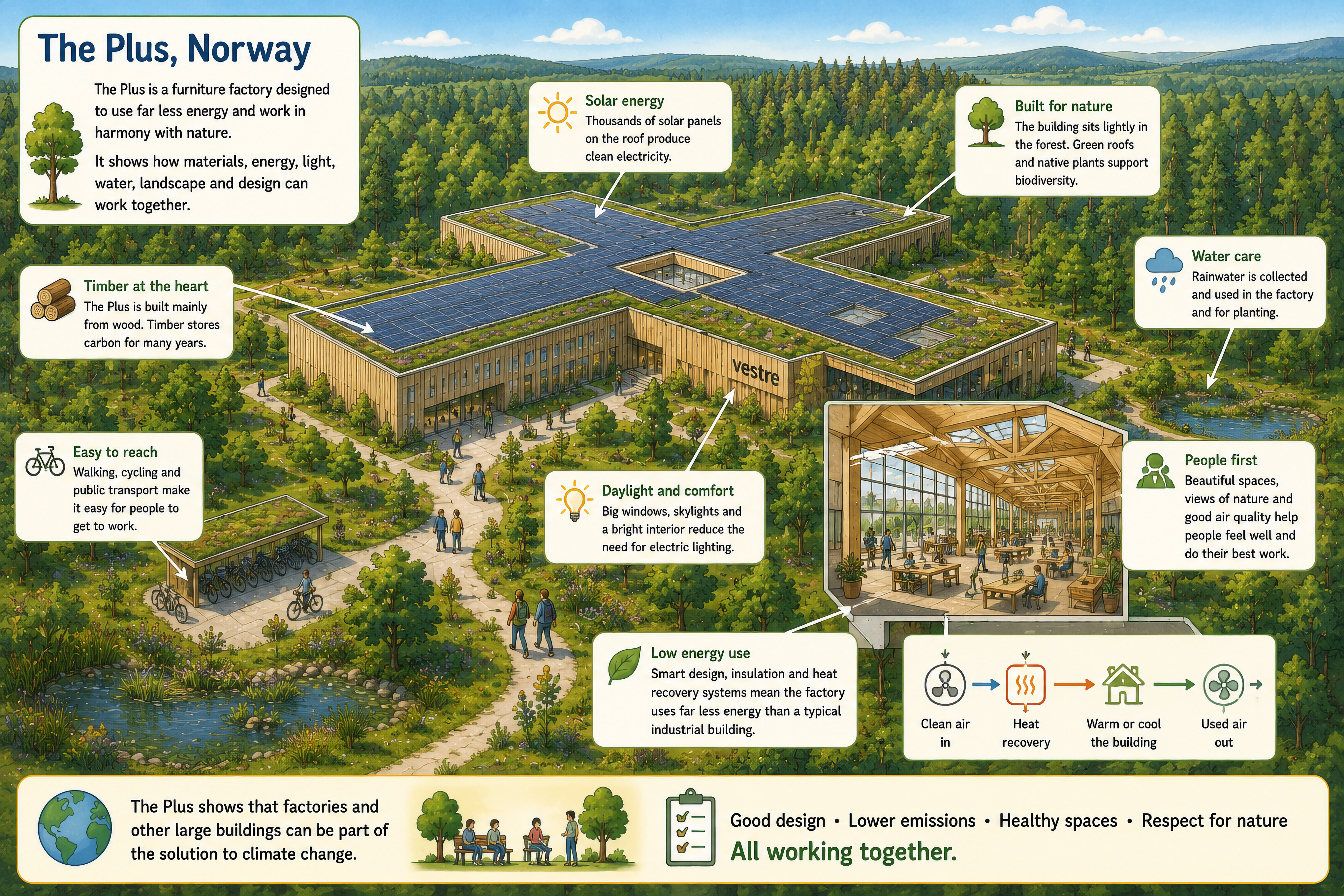 The Plus: a climate-smart factory
