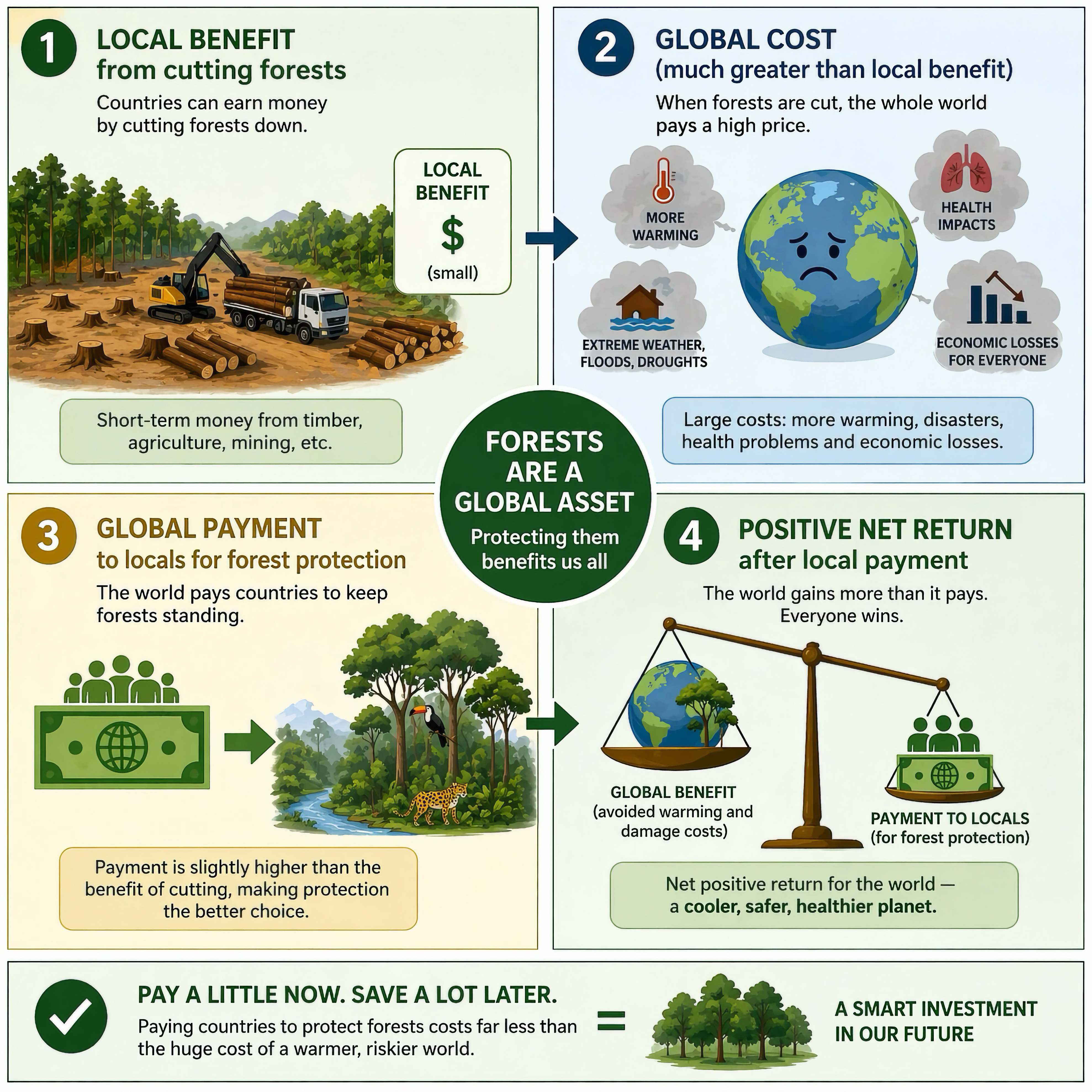 Forests as a global asset