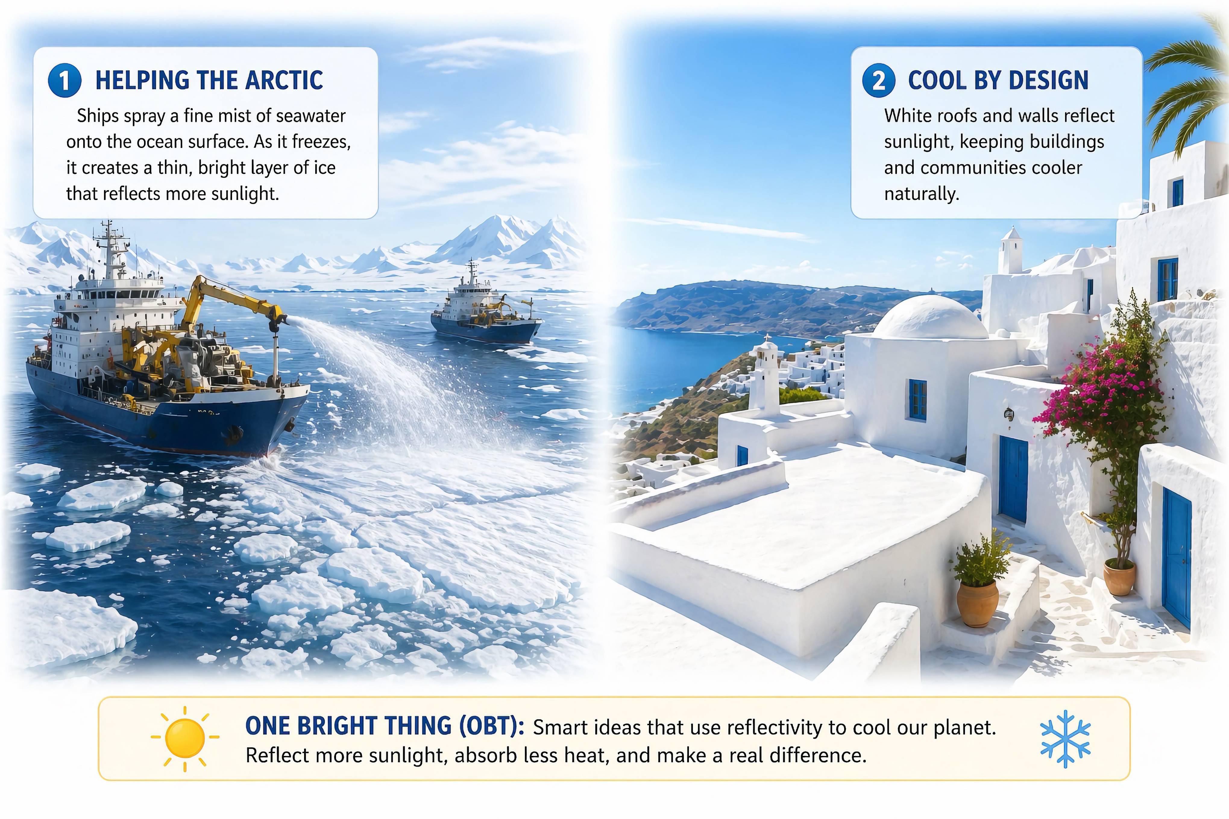 Creating the albedo effect